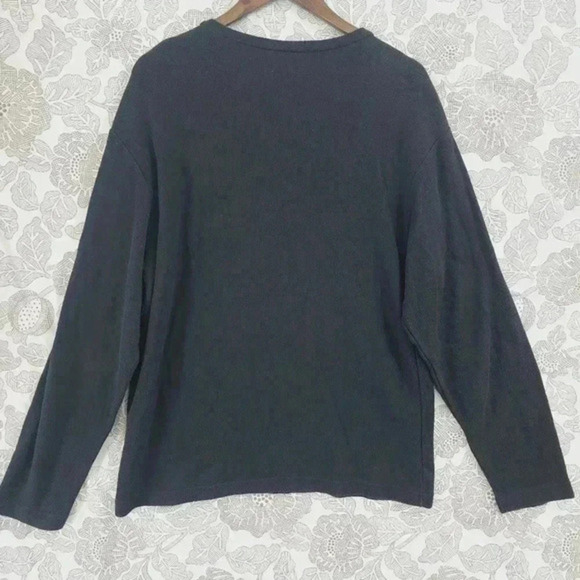 Levi's Red tab Thermal V neck Men's Sweater‎ Size L 9789 - Picture 2 of 8